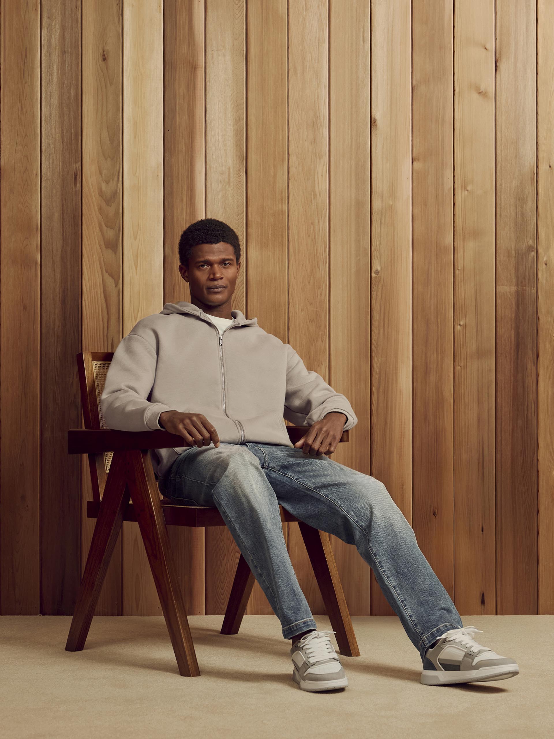 Sand Wash Relaxed Fit Denim Jeans