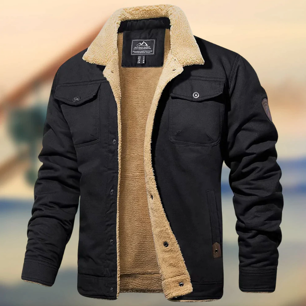 Teddy | Men's Casual Jacket with Sherpa Collar