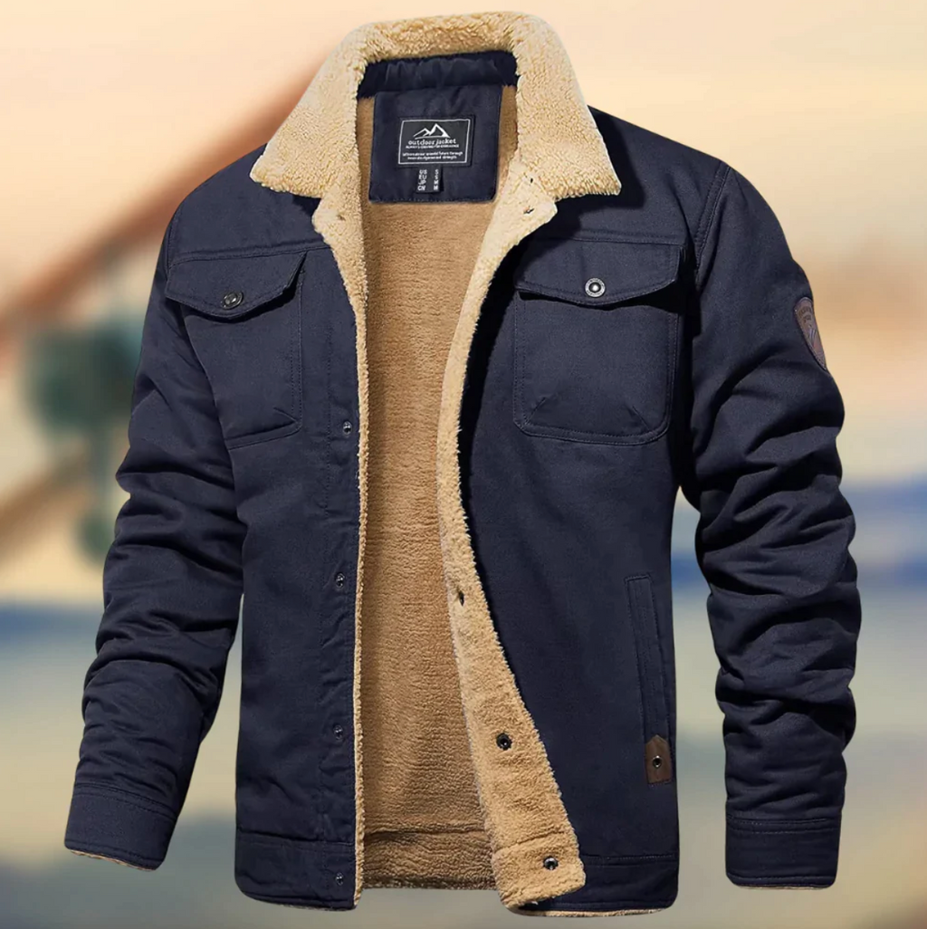 Teddy | Men's Casual Jacket with Sherpa Collar