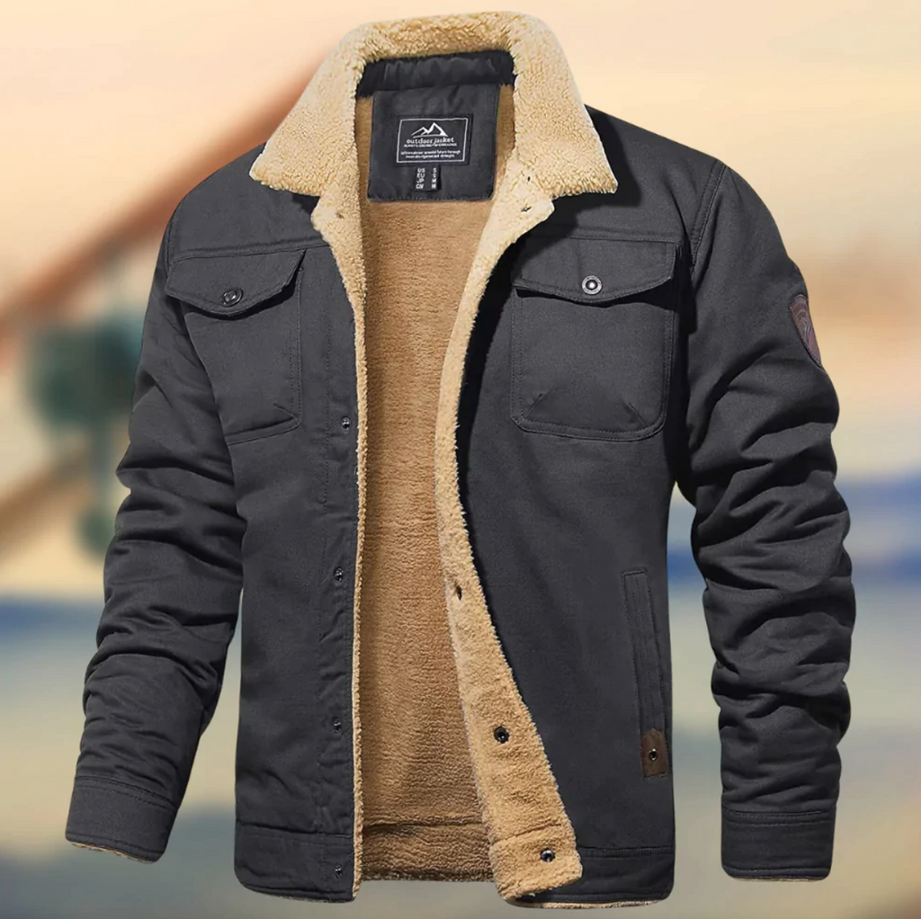 Teddy | Men's Casual Jacket with Sherpa Collar
