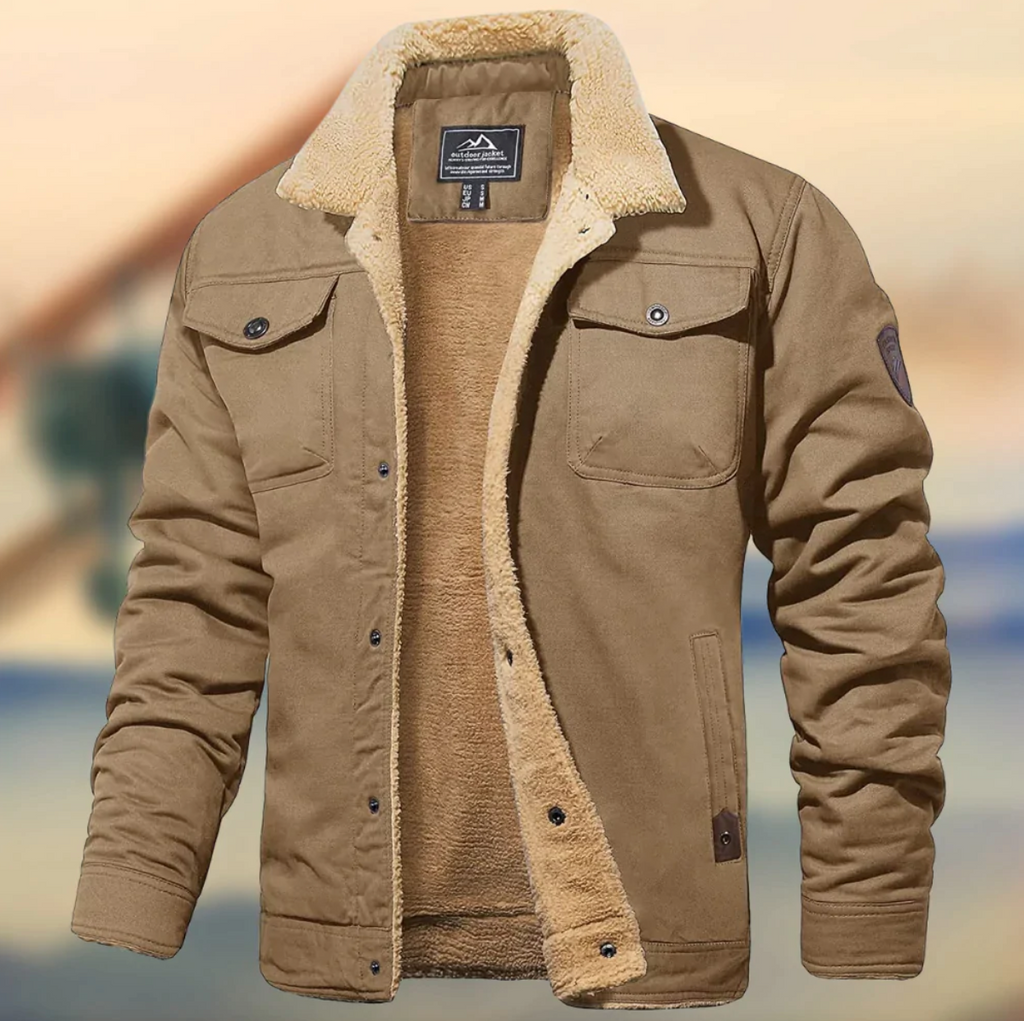Teddy | Men's Casual Jacket with Sherpa Collar