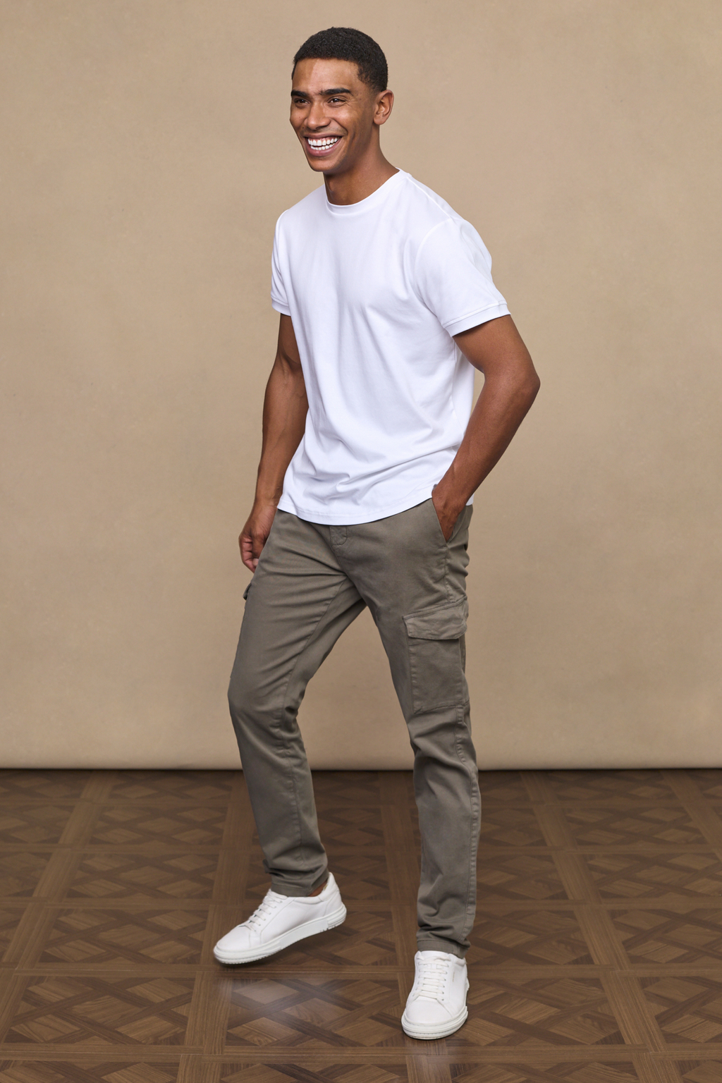 Deep Olive Lenox Cargo Pants