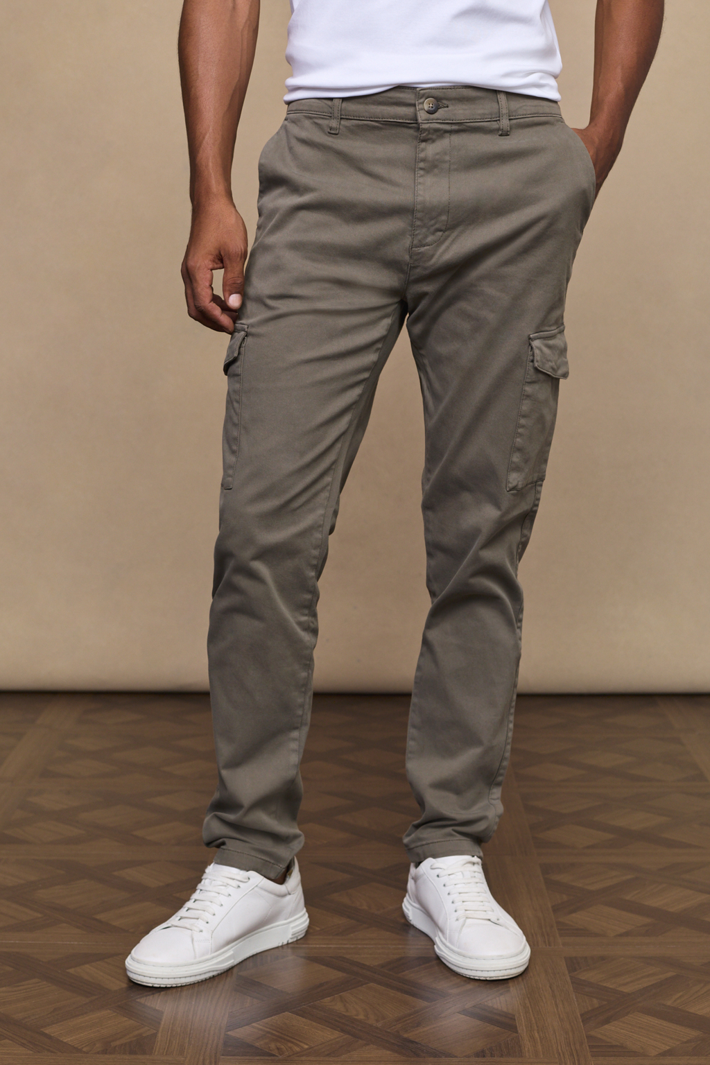 Deep Olive Lenox Cargo Pants