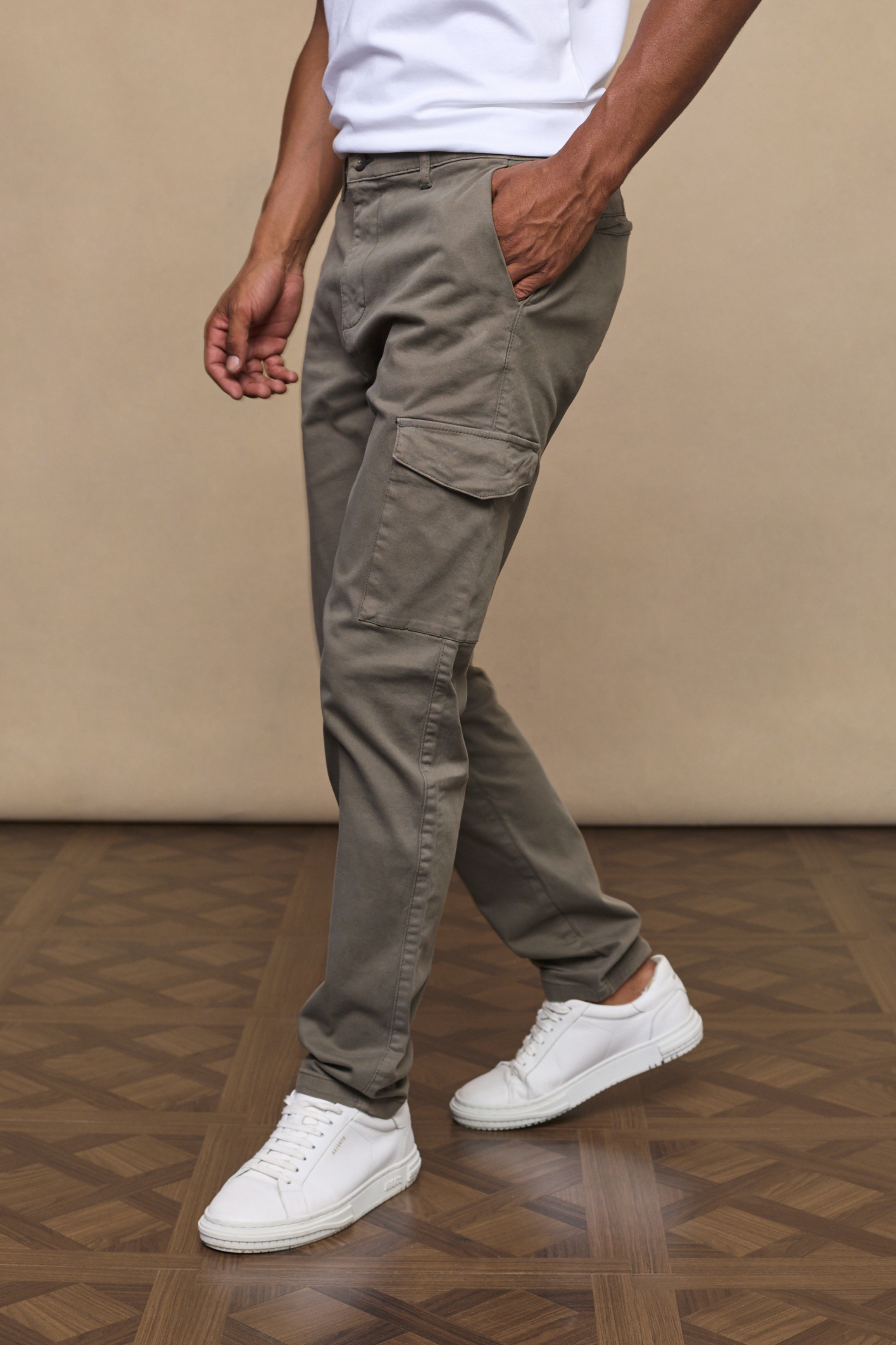 Deep Olive Lenox Cargo Pants
