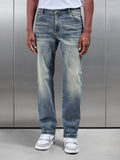 Sand Wash Relaxed Fit Denim Jeans