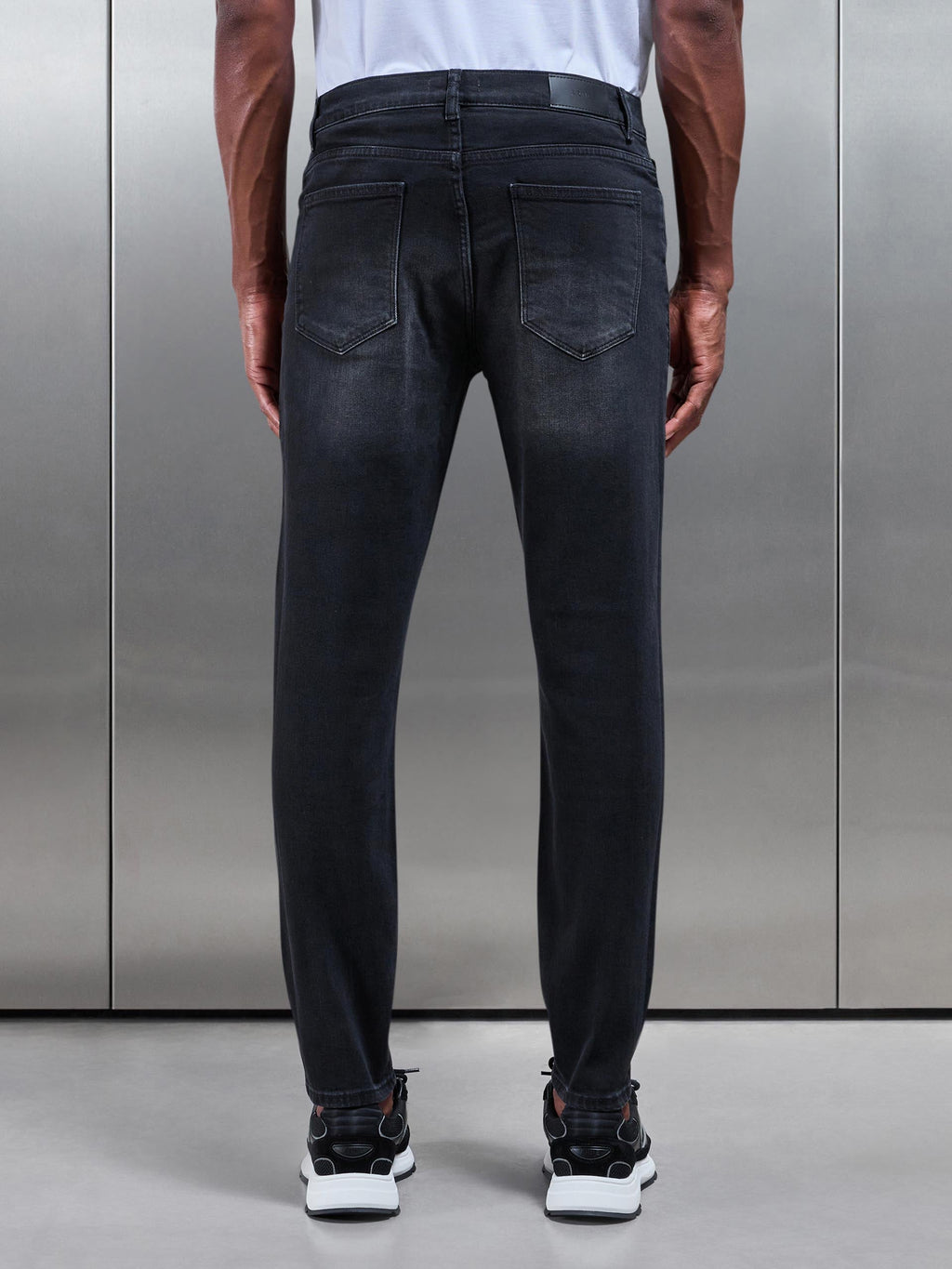 Black Wash Slim Fit Denim Jeans