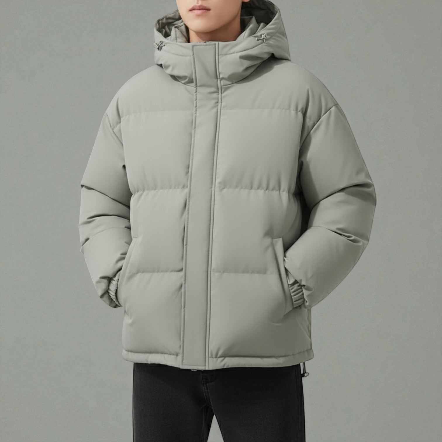Men's Insulated Cotton Puffer Jacket