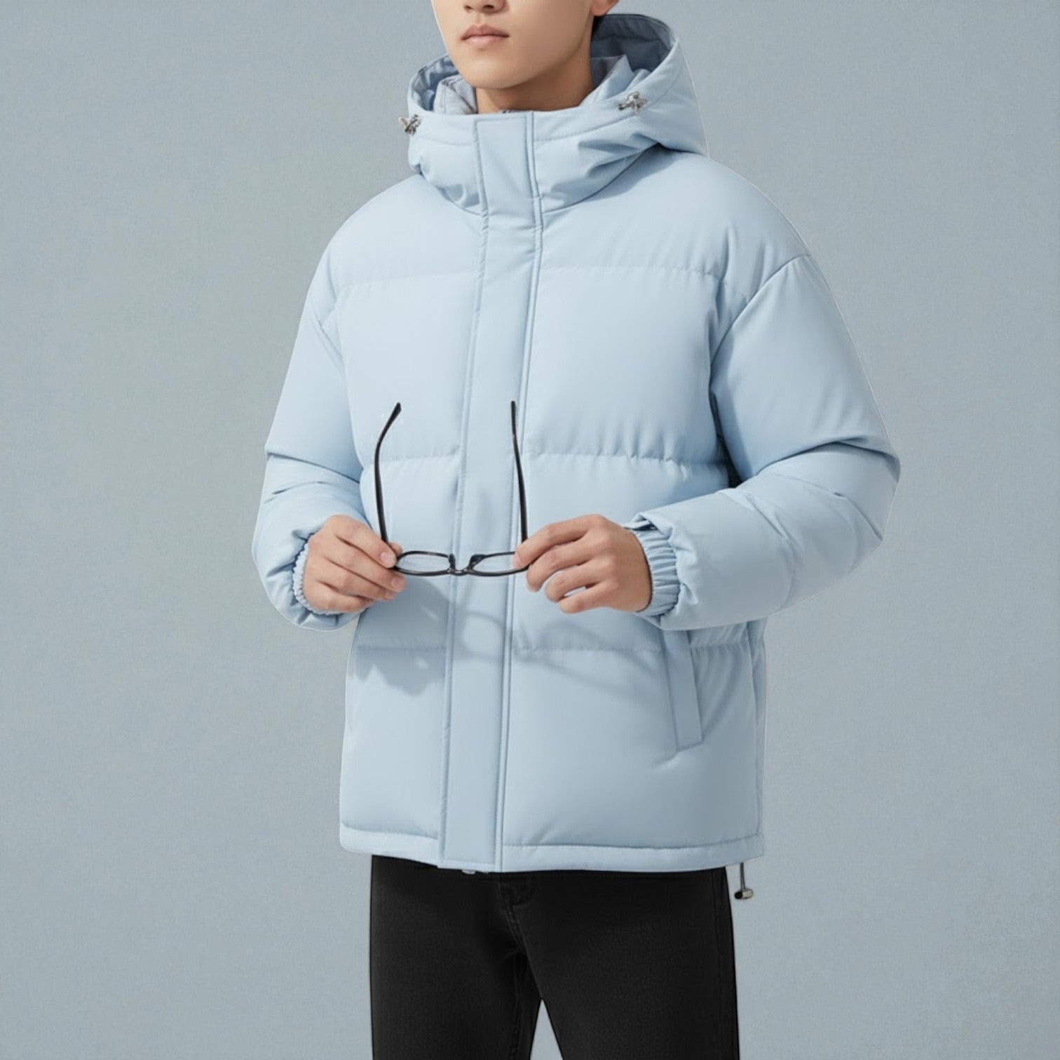 Men's Insulated Cotton Puffer Jacket