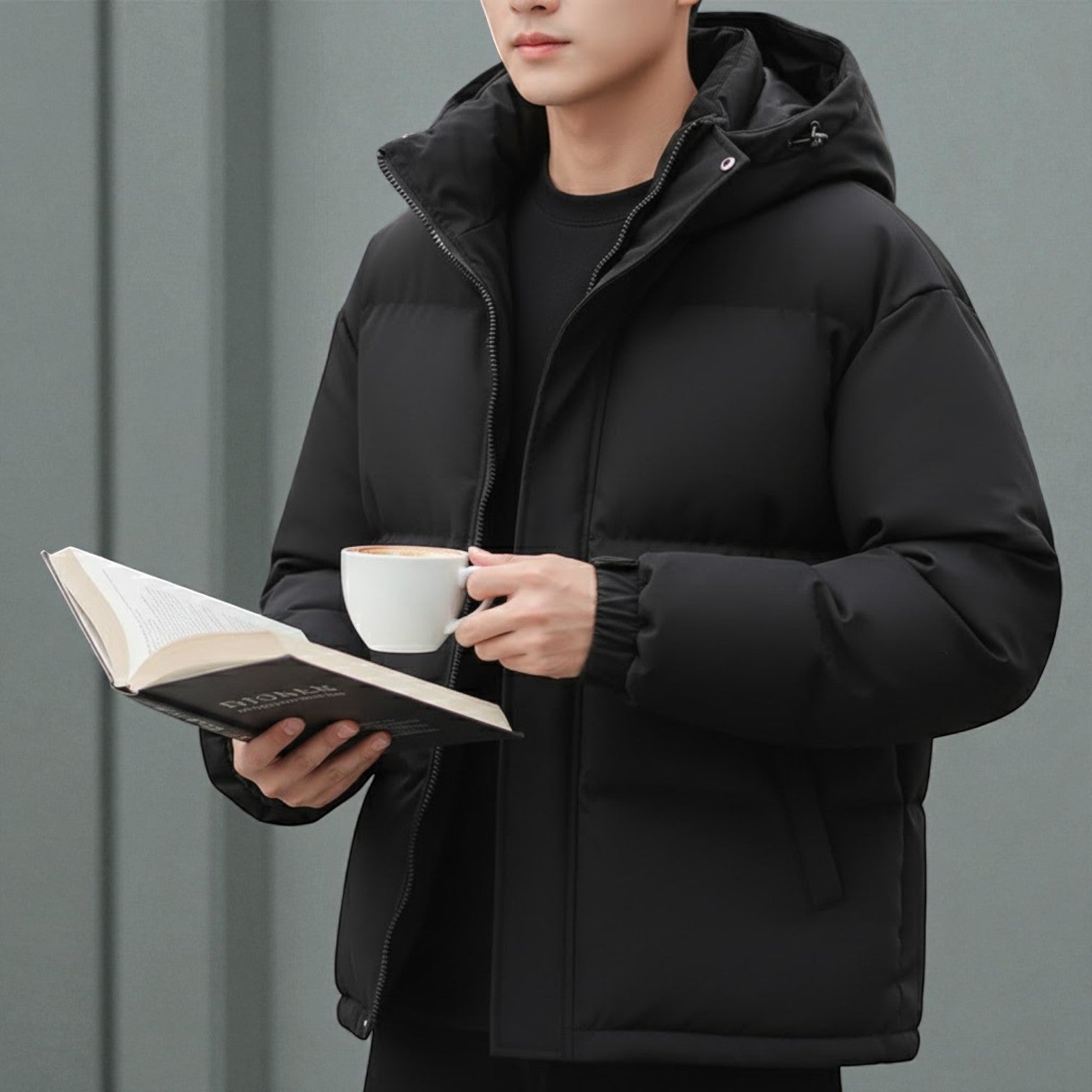 Men's Insulated Cotton Puffer Jacket