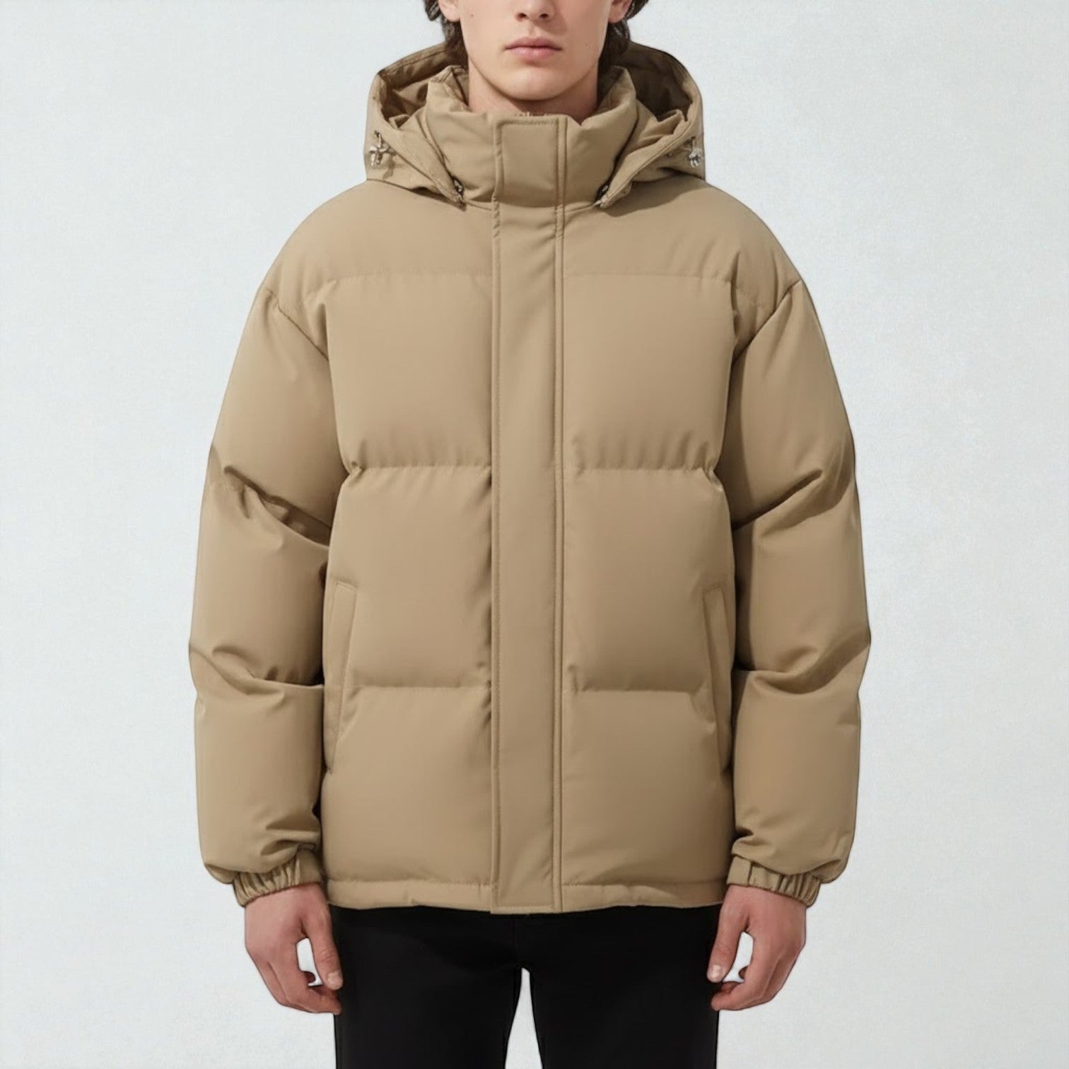 Men's Insulated Cotton Puffer Jacket